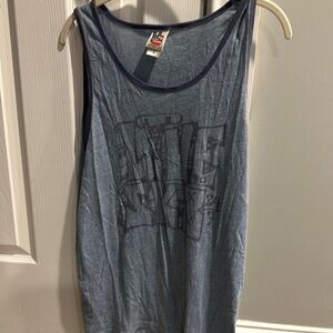 Life is Good Blue Tank Top